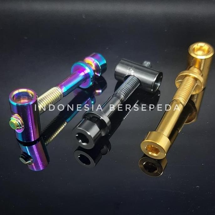 Titanium Bolt Mx40Mm สําหรับ Seatpost - Titanium Bolt Seatpost