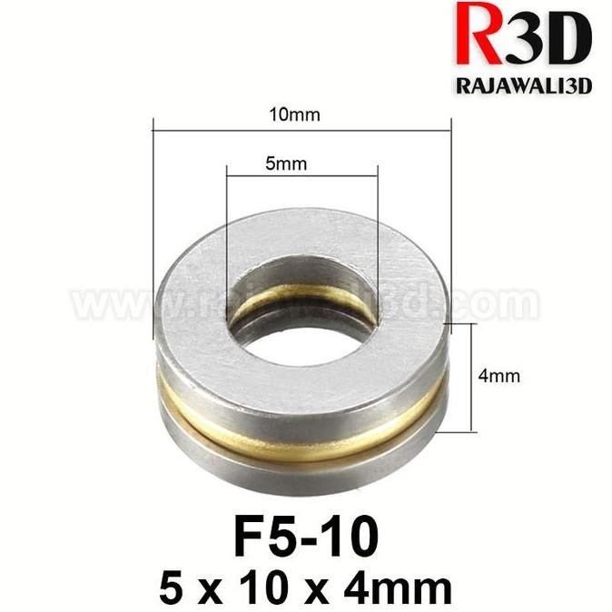 Up Ball Bearing F5-10 F510 5X10X4 เครื่องบินบังคับ