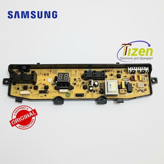 TOMBOL MESIN Samsung 6-Button เครื่องซักผ้า Pcb โมดูล Wa65V3, Wa70V4, Wa80V4, Wa90F4