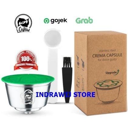 - Icafilas Refill Capsule Dolce Gusto Stainless Steel Crema เวอร์ชันใหม่