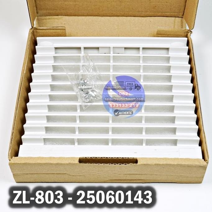 กรองพัดลมพลาสติก (สําหรับพัดลม 12X12Cm) Zl-803 แบบไม่มีซีล Zl803