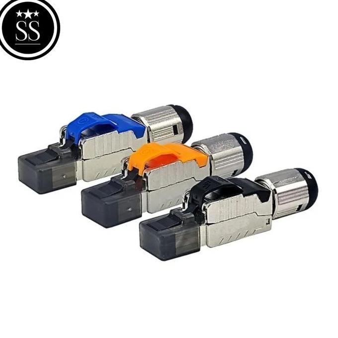 จัดส่งฟรี - Connector Cat 6a, cat7, cat8 / Connector cat6 cat7 cat8 FTP STP IRON