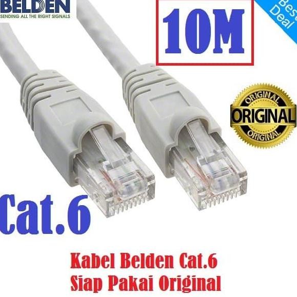Belden Cat 6 10M UTP LAN Cable - Original Belden Cat6 10 เมตร