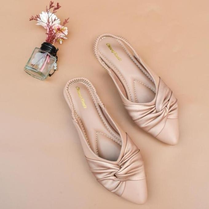 New Paris Zoey รองเท้าแตะส้นแบนผู้หญิงแฟชั่น How to Flat Pzx2324301