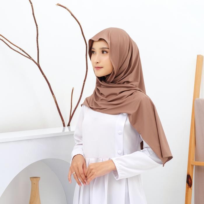 RHS Shanum Hijab - Pashmina Hijab Jersey คางปกคอพรีเมี่ยมทันที Pashmina Hijab ยาวมุสลิมผู้หญิง pashm