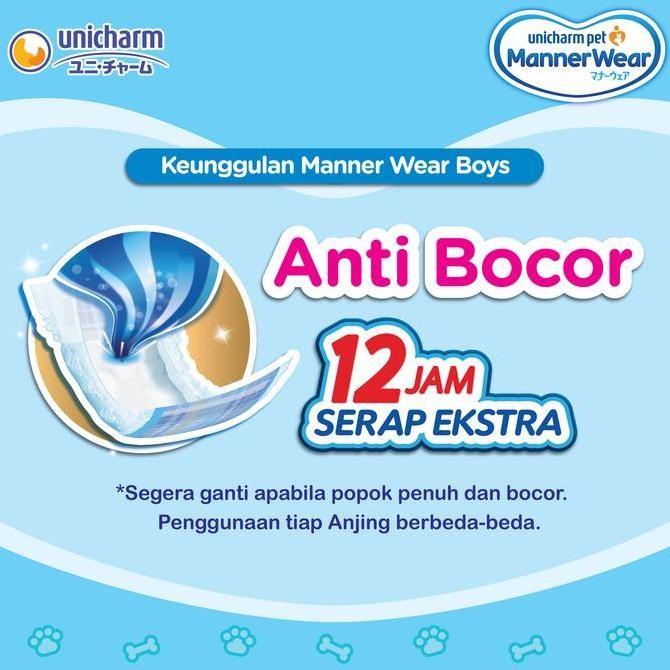 Unicharm Japan Manner Wear/ ผ้าอ้อม/ Pampers/ ผ้าอ้อมสุนัข