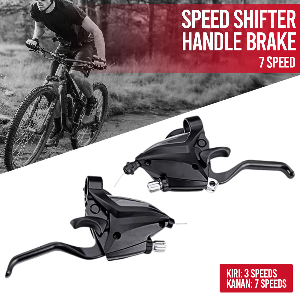 Shimana Speed - เบรกแฮนด์ Shifter 7 สปีด เบรกจักรยาน 2 ชิ้น