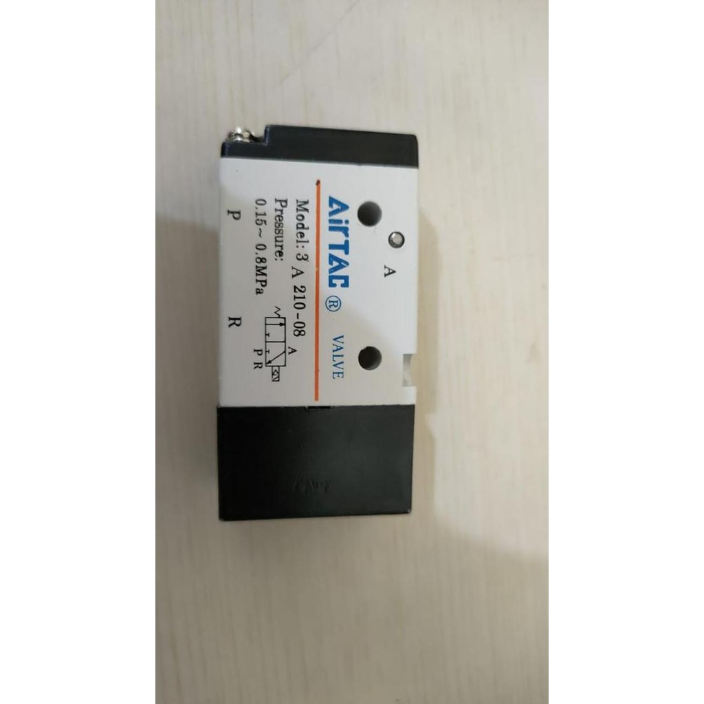 ใหม่ SOLINOID VALVE นักบินลม 3A210-08 AIRTAC