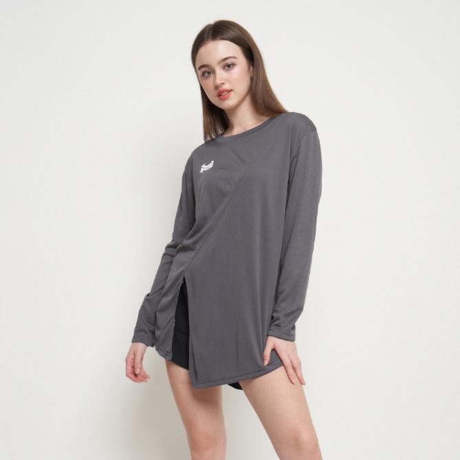 DB71>> ชุดกีฬาสตรีวิ่งยิมโยคะฮิญาบกีฬาผู้หญิงแขนยาว Run24