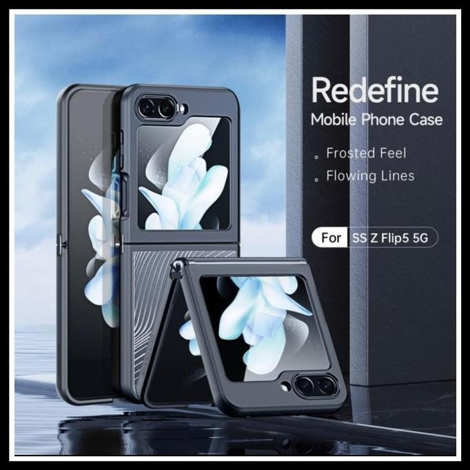 DB251 }} Samsung Galaxy Z Flip 5 Flip5 5G Dux Ducis Aimo Original Case Hard Pc