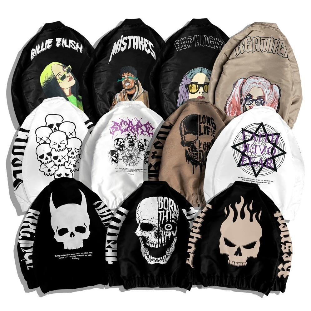 Kuke Volume 1 Bomber Jacket / เสื้อแจ็คเก็ตกันลม He-87