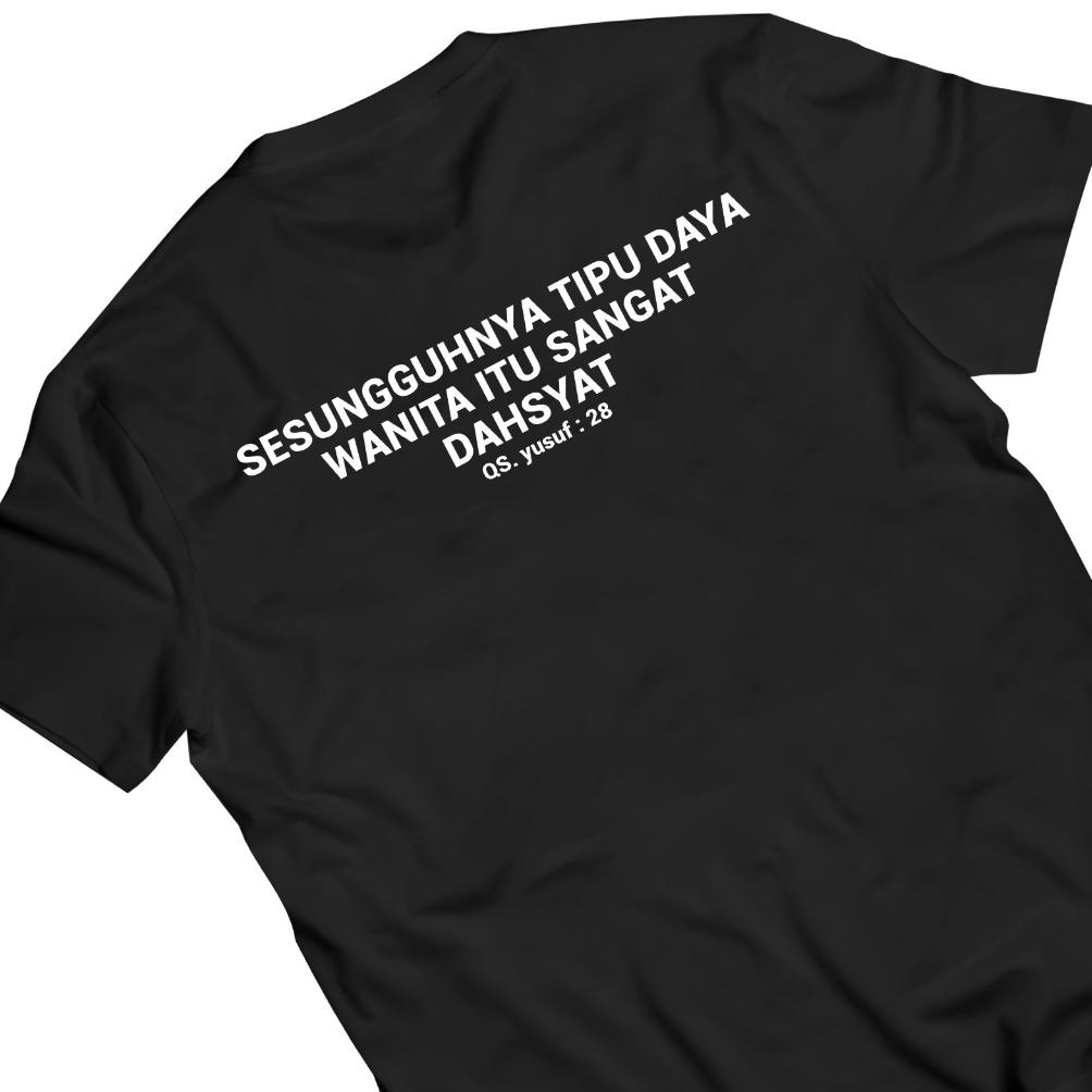 เสื้อยืด Cool Distro ดีจริงๆสําหรับผู้หญิงพลังมาก Qs Yusuf Ayt28 เสื้อยืด Motif Words Distro เสื้อยื