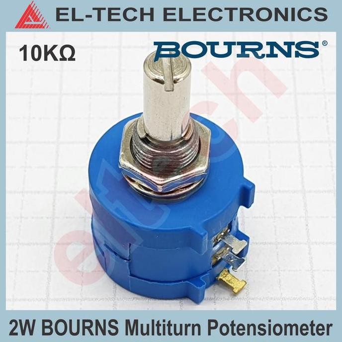 10K โอห์ม 10 K โอห์ม 2W BOURNS Multiturn Potentiometer Potentiometer