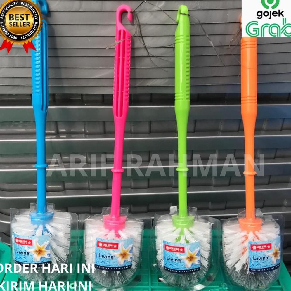 แปรงขัดห้องน้ํา Lion Star Livina No. 123 แปรงขัดห้องน้ํา ใหม่ โบ-33 แปรงขัดห้องน้ําพลาสติก