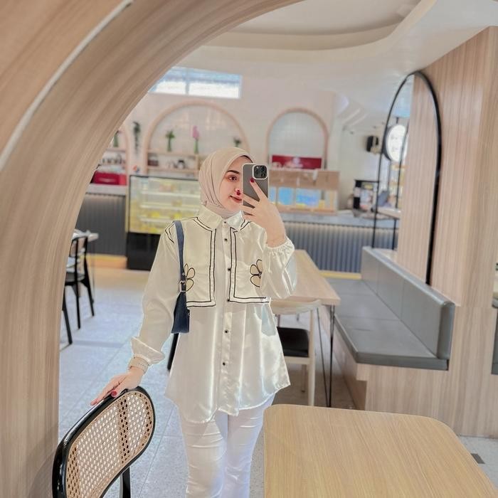 GS NAOMI BLOUSE SHAKILLA EMBROIDERY