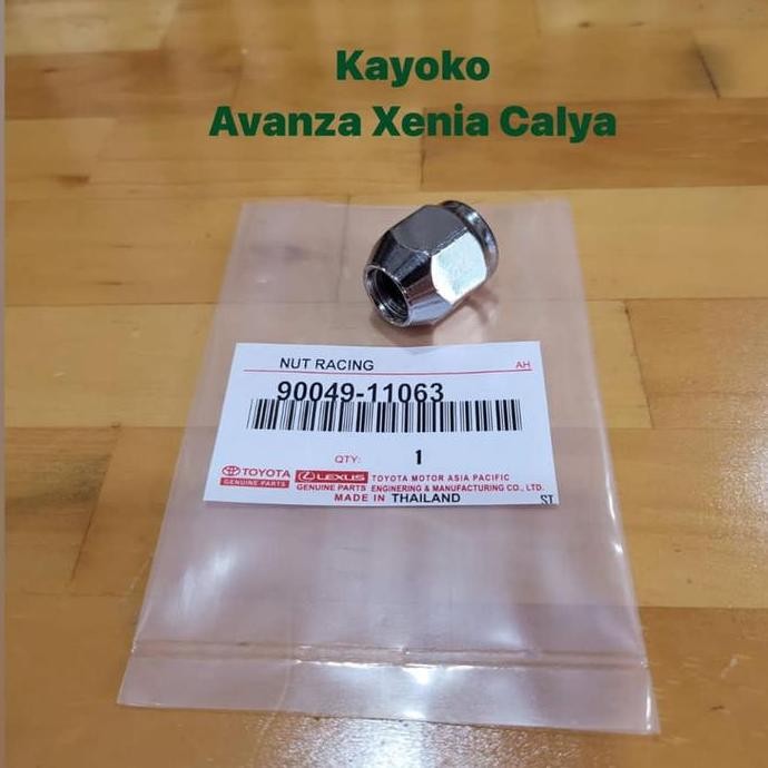 RACING NUT RACING WHEEL NUT AVANZA FENIA CALYA ราคา 1 ชิ้นคุณภาพสูง