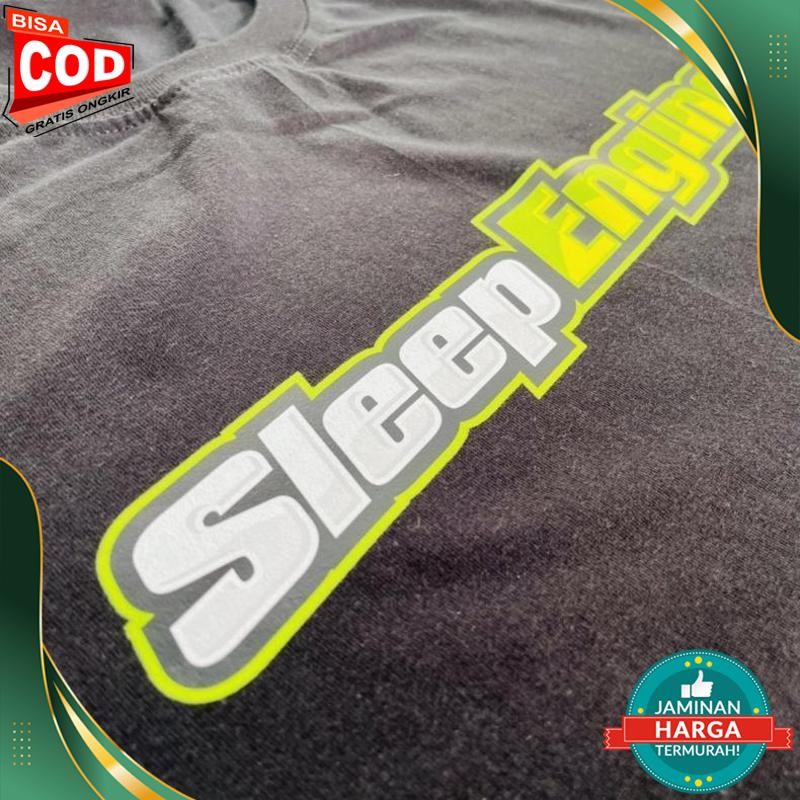 KATUN Sleep Engine Racing Combed Cotton T-Shirt - Bc36