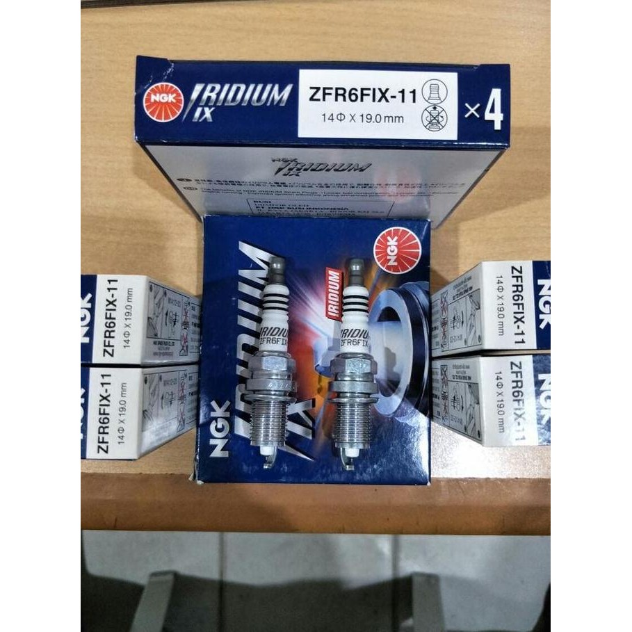 หัวเทียน Ngk Iridium ใหม่ Zfr6Fix-11 Honda Jazz 1.5Cc L15A1 ปี 2012
