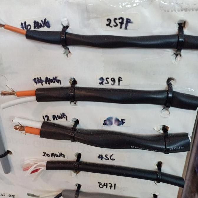 สายลําโพง JB Canare 2S9F Japan 14 awg ORIGINAL PER METER None