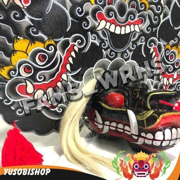 Barongan Telon Vip Size 22 Full Wood Barongan Caplokan Kayu ใหม่