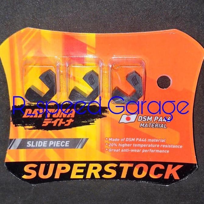 DR302>> SLIDE PIECE SLIDER DAYTONA BEAT SCOOPY SPACY VARIO 110 FI OLD 5014