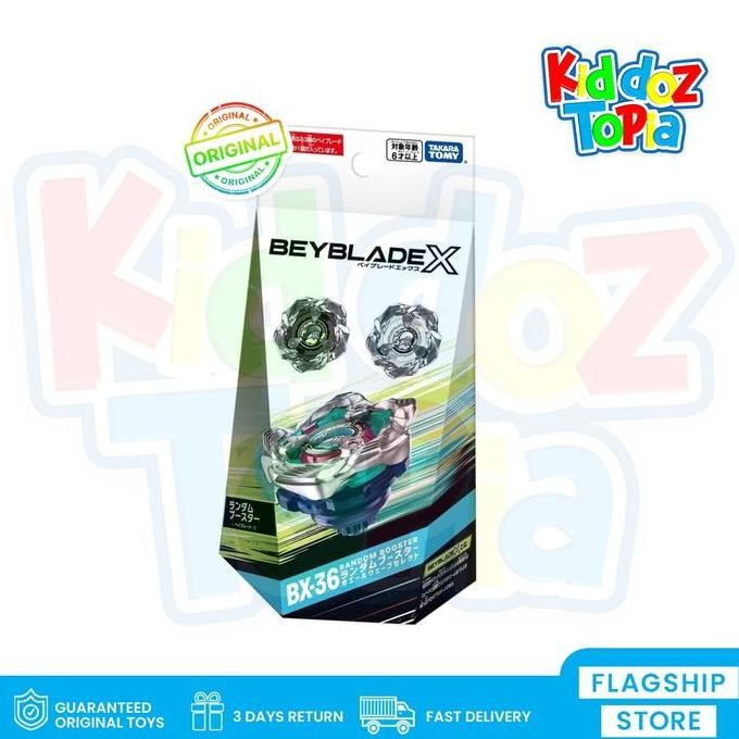 TAKARA TOMY Beyblade X S1 BX-36 BX36 Random Booster Whale Wave Select 914617 จีแอลซี