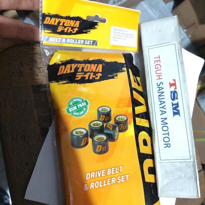 Van V-Belt V เข็มขัดชุด + ลูกกลิ้ง 5041 K0J Genio Beat K1A Led 20 DAYTONA เดิม