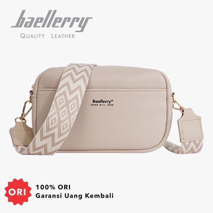 Baellerry กระเป๋าสะพายไหล่หนัง Pu สําหรับผู้หญิง N8927