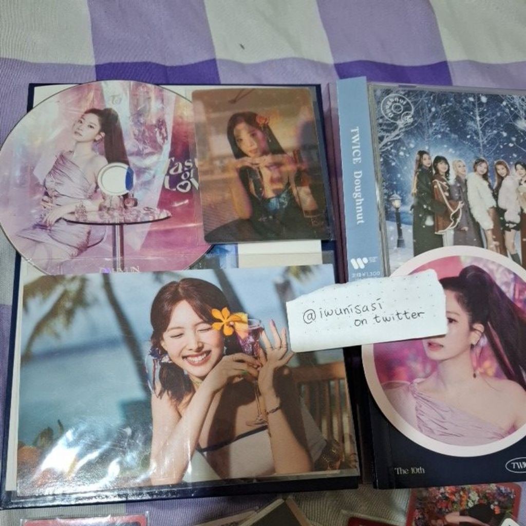 Clearance Album Twice Taste of Love Japan Doughnut Photocard