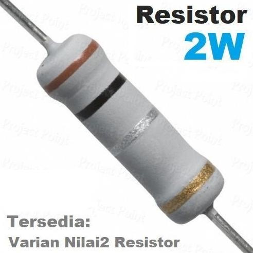 RESISTOR 2W 5% 100K 120K 150K 180K 220K 270K 330K 390K 470K OHM