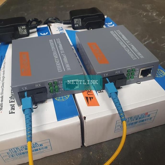 Media Converter 10/100/1000 netLINK HTB-GS-O3 A&B PAIR