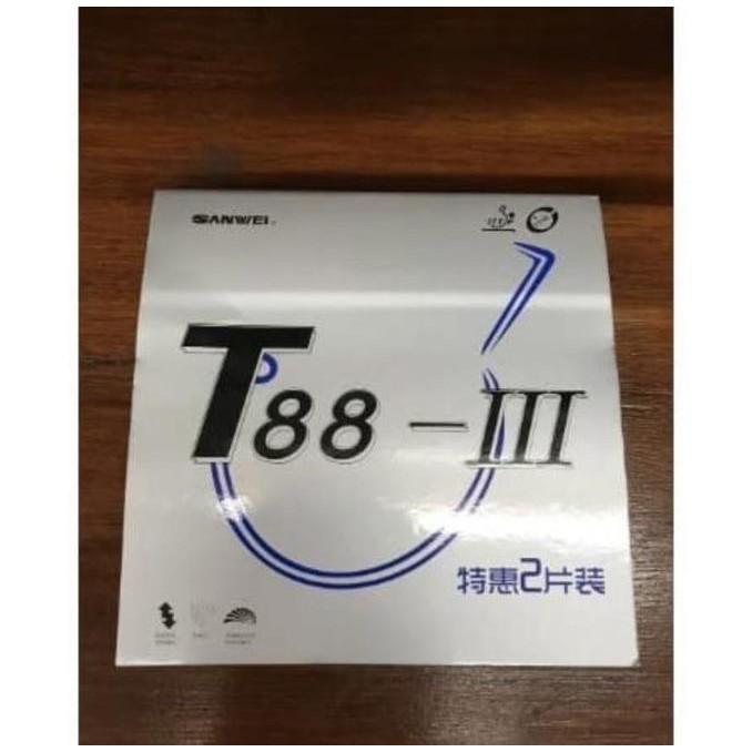 Sanwei T 88-Iii ยางปิงปอง/ปิงปอง (2 ชิ้น) Original