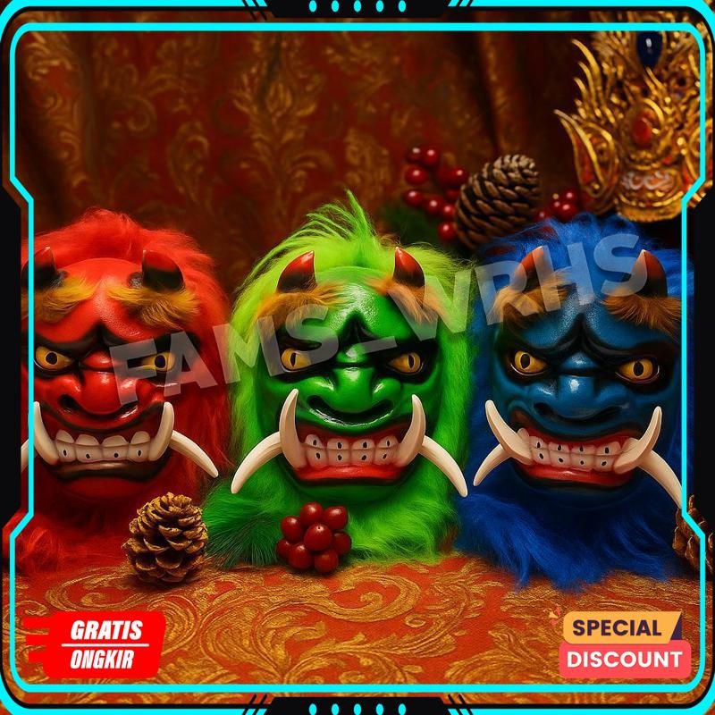 รับประกัน - Gedruk Mask Boto Monster Mask Sponge Material Hm05