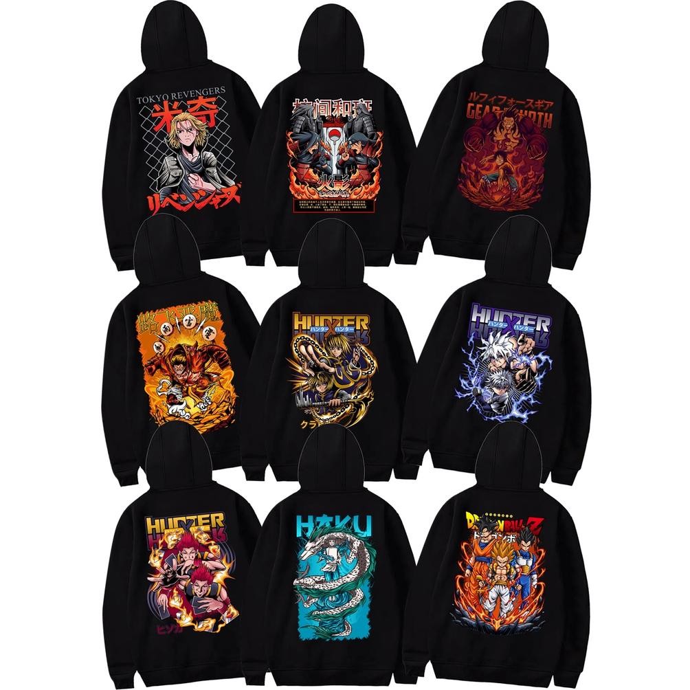 DB84>> HOODIE Goku Dragonball Hoodie Naruto Haku Madara x Hashirama Hoodie Hisoka Morow HunterxHunte