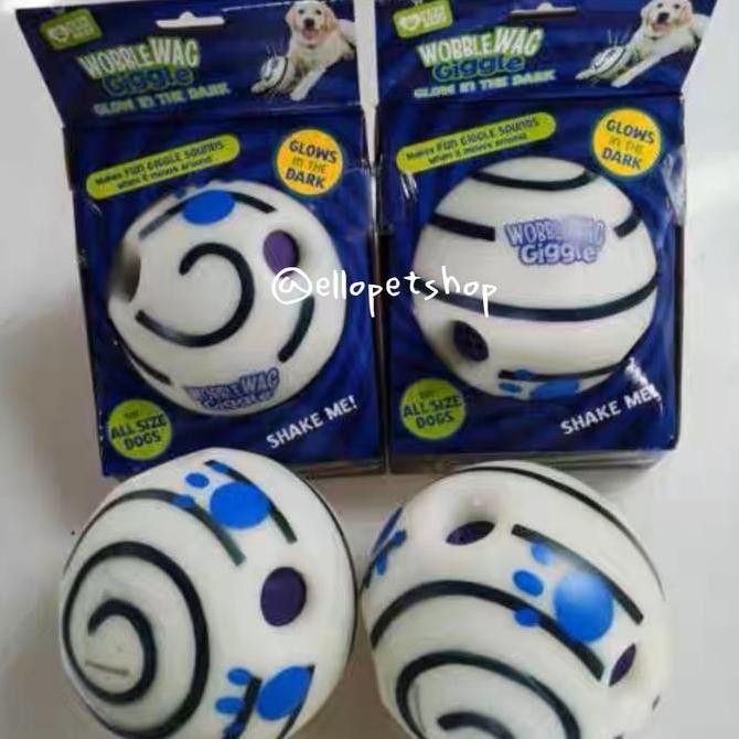 Wobble Wag Giggle Ball ของเล่นสุนัข / ของเล่นสุนัข / ลูกบอลสุนัข / ทุกขนาด