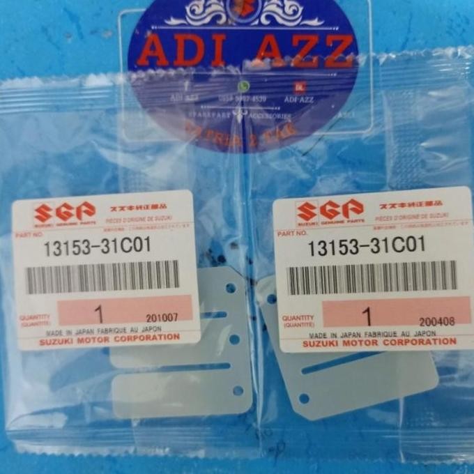 2PCS 13153-31C01 SATRIA 2-STOKE MEMBRANE TONGUE DUMBA HIU RU LSCM ORIGINAL SGP และ TRUSTTED