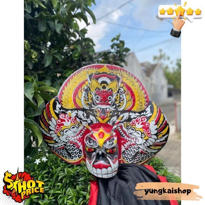 Barongan Sponge Devil ของเล่นเด็กสําหรับเด็กอายุ 2-6 ปี East Java