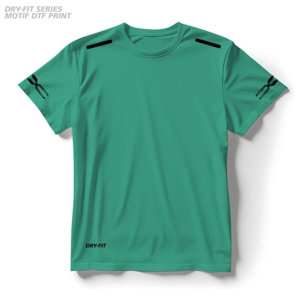 AT SPORTS เสื้อยืดสําหรับผู้ชายและผู้หญิง DRYFIT PREMIUM TRAINING GYM FITNESS JOGGING RUNNING FUTSAL