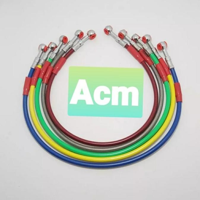 DF231>> BRAKE HOSE VARIATION COLOR UK 60 95 130 CM - UNIVERSAL