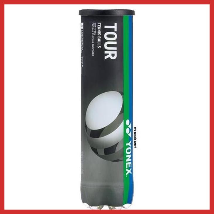(PADEL) YONEX TOUR TENNIS BALLS PACK OF 4 ORIGINAL (ใหม่, VIRAL, CURRENT SPORTS)