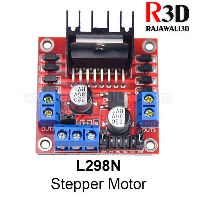 Up L298N Stepper Motor Driver Module โมดูลบอร์ดควบคุม