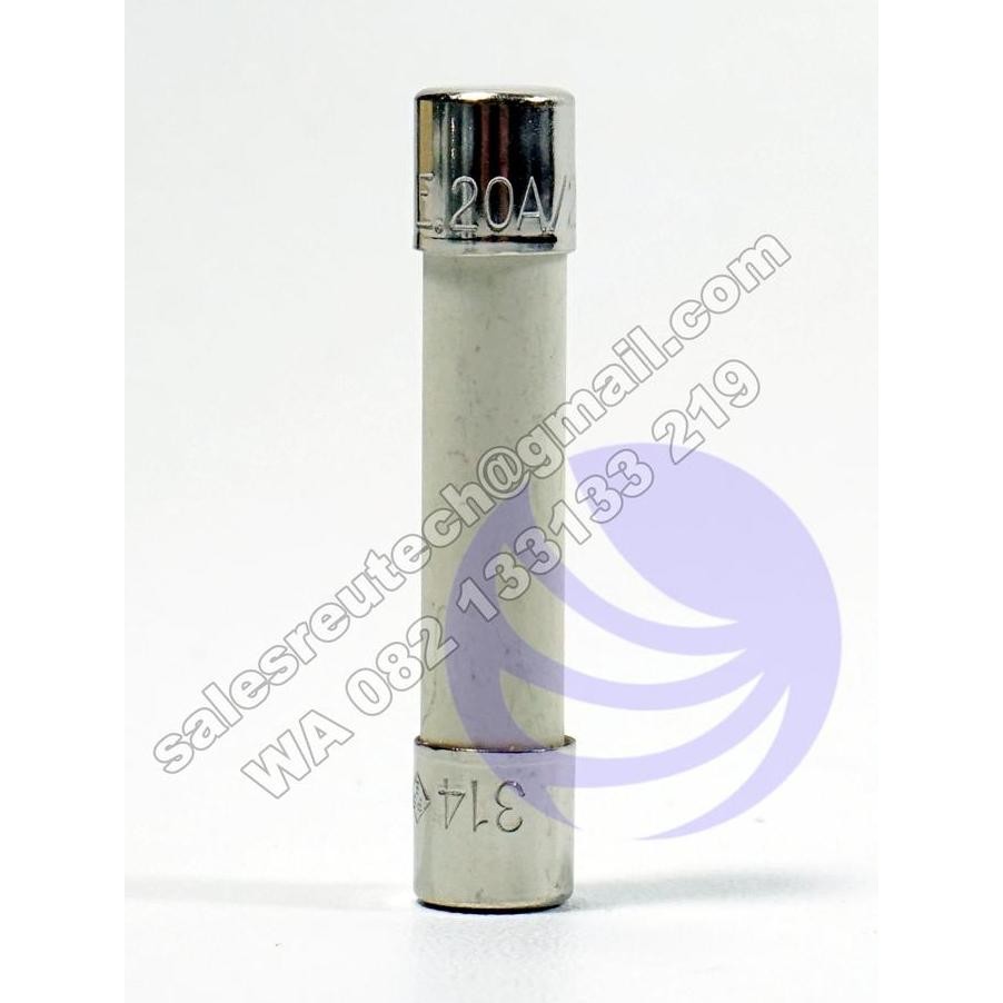 ฟิวส์ 6x32mm 20A 250V เซรามิค ยี่ห้อ Little 314 ( ฟิวส์ 6x32mm 20A)