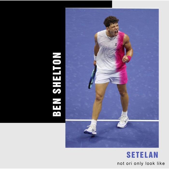 Ben Shelton On Tennis Padel เสื้อฝึกซ้อมสําหรับบุรุษและสตรีแขนกุดแบบกําหนดเอง