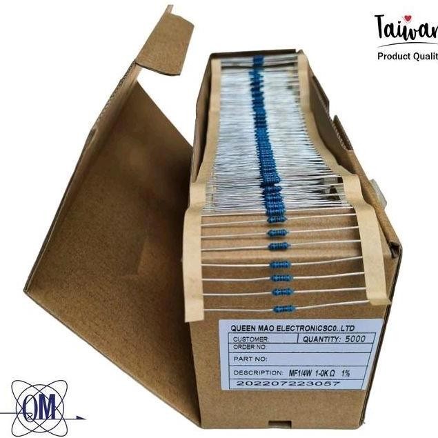 RESISTOR 3K 3K3 3K9 4K7 5K6 6K8 8K2 2 3 4 5 6 7 8K OHM METAL FILM MF