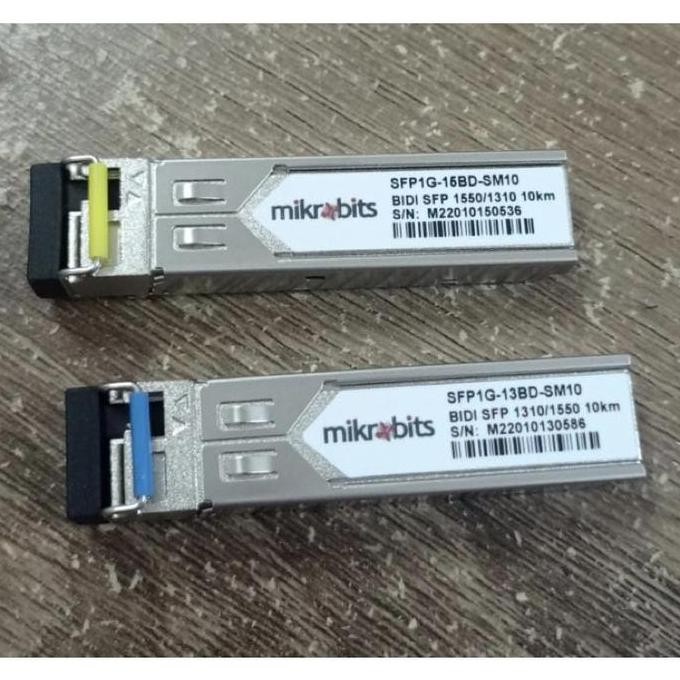 จัดส่งฟรี - ตัวรับส่งสัญญาณ Microbits SFP SFP-1G-BD-SM-10KM