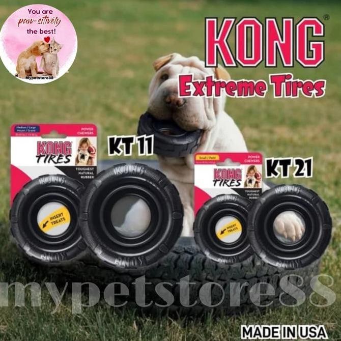 Kong Extreme Rubbers Power Chewers ของเล่นสุนัขขนาดตัวแปรทั้งหมด