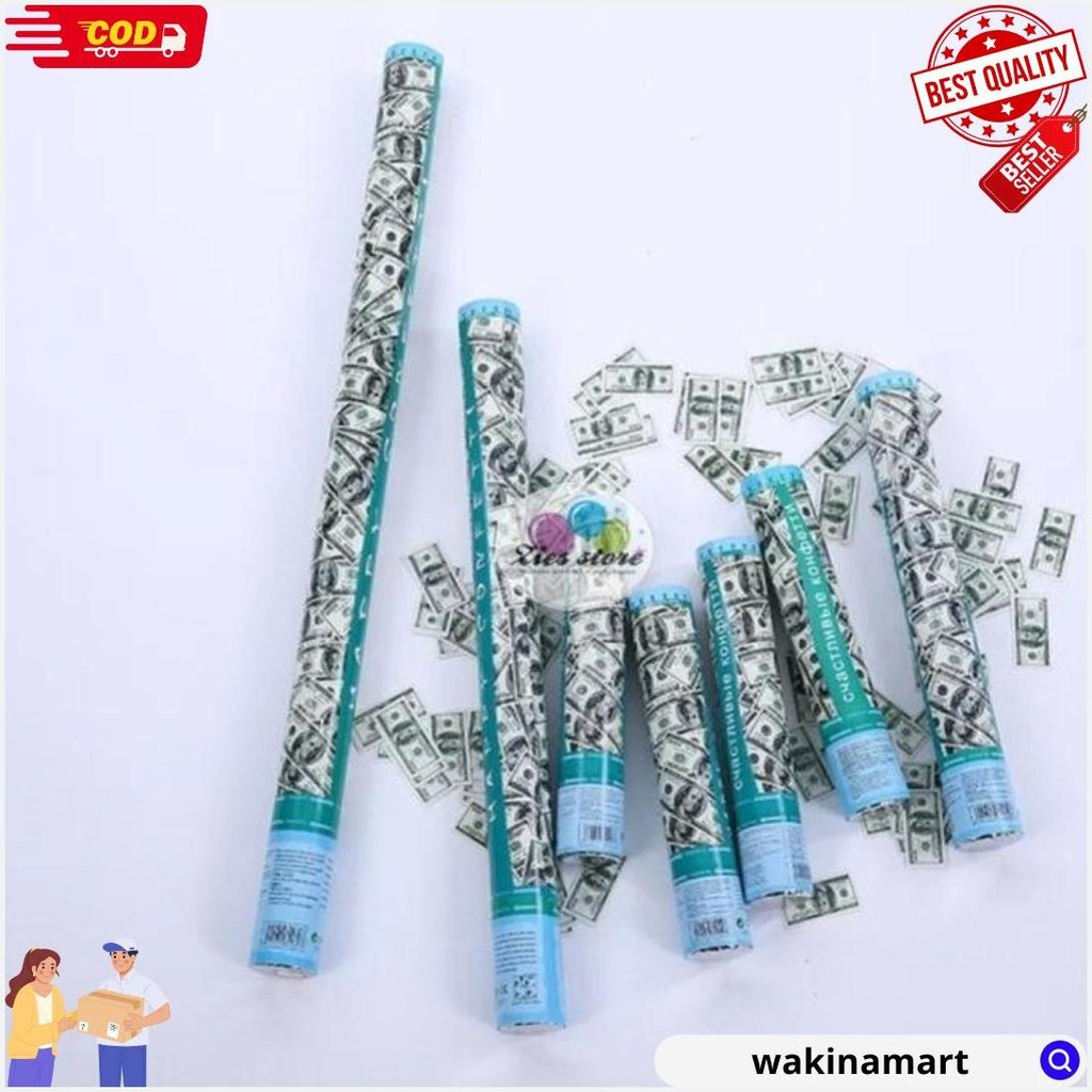 Party Popper Dollar / Confetti 50 ซม. Dollar Original Product