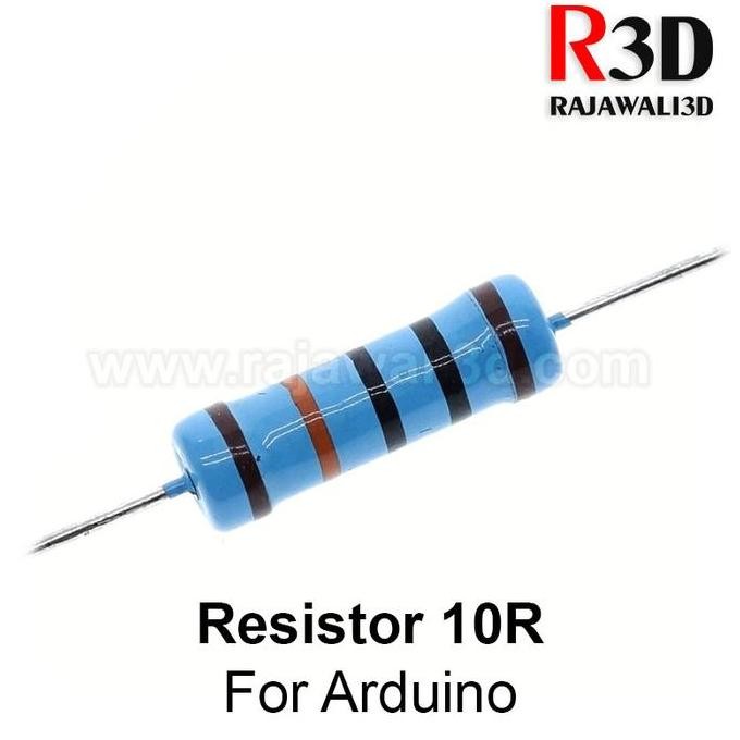 Up Resistor 10R สําหรับฟิล์มโลหะ Arduino 1/4W 10K Ohm Value ต่อ 1 ชิ้น
