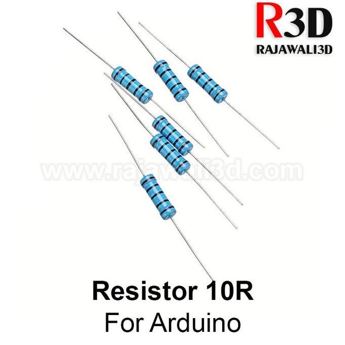 Up Resistor 10R สําหรับฟิล์มโลหะ Arduino 1/4W 10K Ohm Value ต่อ 1 ชิ้น