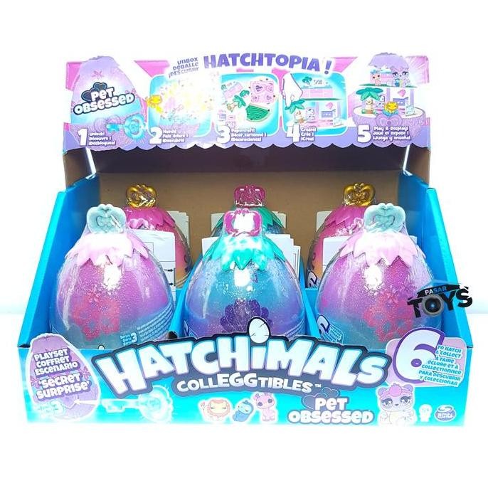 HatchimalsEG Collectibles Secret Surprise Pet Obsessed Hatchtopia